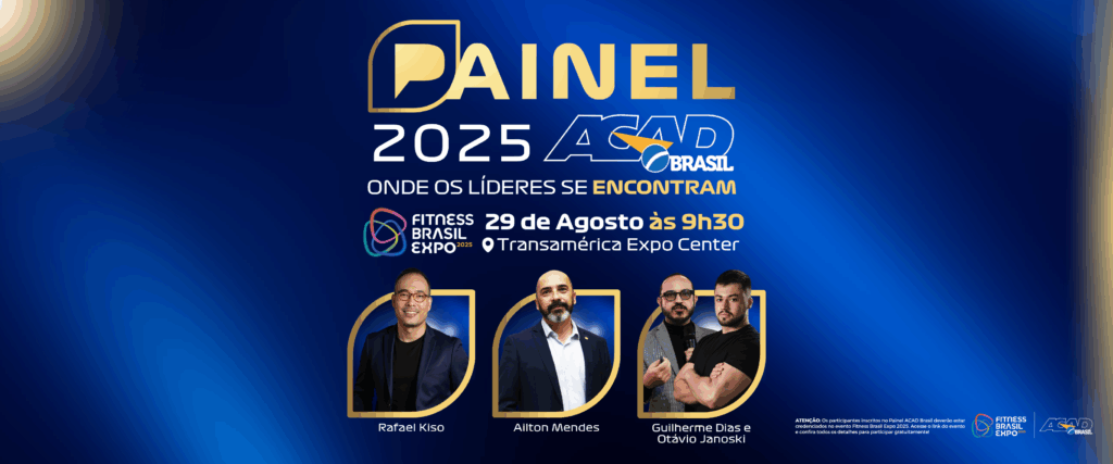 Painel ACAD reúne feras do mercado na Fitness Brasil Expo